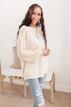 Load image into Gallery viewer, Bubbly B Sweater In Ivory