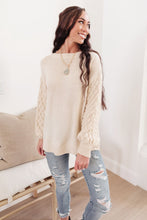 Load image into Gallery viewer, Bubbly B Sweater In Ivory