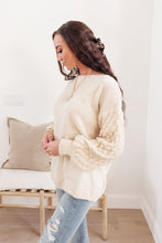 Load image into Gallery viewer, Bubbly B Sweater In Ivory