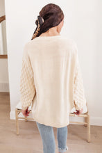 Load image into Gallery viewer, Bubbly B Sweater In Ivory