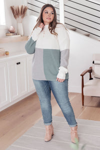DOORBUSTER Color Block in Teal