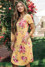 Load image into Gallery viewer, Clair Dress in Yellow