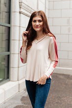 Load image into Gallery viewer, Coffee Date V Neck Top