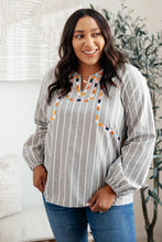 Load image into Gallery viewer, Color Chain Embroidered Top