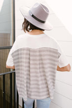 Load image into Gallery viewer, Cozy In Stripes Top