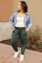 Load image into Gallery viewer, Cozy Joggers in Hunter Green