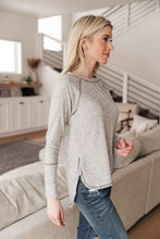 Load image into Gallery viewer, Cream Comfort Top In Heather Gray