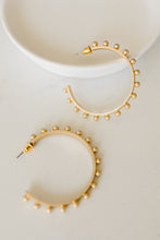 Load image into Gallery viewer, Dots and Hoops Earrings