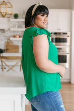 Load image into Gallery viewer, Fantastic Ruffle Sleeve in Kelly Green