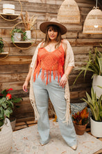 Load image into Gallery viewer, Festival Fringe Tank in Orange