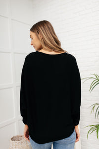 Flying Free Top In Black