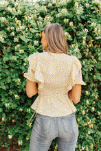 Load image into Gallery viewer, Folksong Floral Top in Yellow