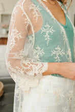 Load image into Gallery viewer, French Tea Lace Cardigan