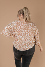 Load image into Gallery viewer, Giraffe Print Bell Sleeve Top