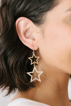 Load image into Gallery viewer, Glimmering Star Earrings