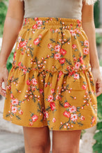 Load image into Gallery viewer, Golden Blooms Skirt