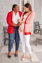 Load image into Gallery viewer, Have You Heard Cardigan in Red