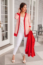 Load image into Gallery viewer, Have You Heard Cardigan in Red