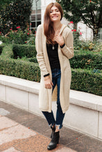 Load image into Gallery viewer, Hooded Cardigan in Ivory