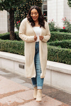 Load image into Gallery viewer, Hooded Cardigan in Ivory