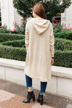 Load image into Gallery viewer, Hooded Cardigan in Ivory