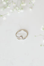 Load image into Gallery viewer, Twist Nail Ring In Silver