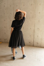 Load image into Gallery viewer, Indulge Tulle Skirt In Black