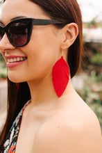 Load image into Gallery viewer, Jasmine Earrings in Red