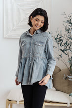 Load image into Gallery viewer, Just Float On Jacket In Denim