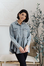 Load image into Gallery viewer, Just Float On Jacket In Denim