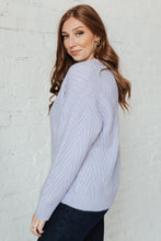 Load image into Gallery viewer, La-La Lux Sweater in Lavender