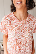 Load image into Gallery viewer, Lace Baby Pink Top