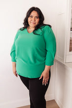 Load image into Gallery viewer, Lucky Chic Top in Kelly Green