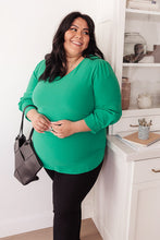 Load image into Gallery viewer, Lucky Chic Top in Kelly Green