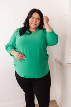 Load image into Gallery viewer, Lucky Chic Top in Kelly Green