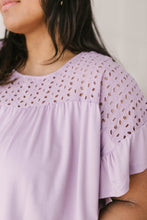 Load image into Gallery viewer, Mabel Top in Lilac