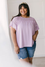 Load image into Gallery viewer, Mabel Top in Lilac