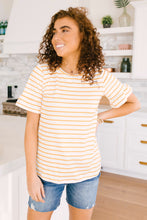 Load image into Gallery viewer, Mellow Yellow Striped Top