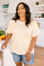 Load image into Gallery viewer, Mellow Yellow Striped Top