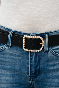 Pearl Buckle Belt