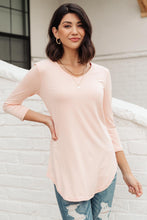 Load image into Gallery viewer, Perfect V Neck in Blush