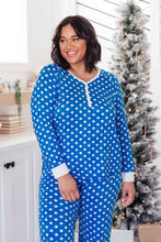 Load image into Gallery viewer, DOORBUSTER Polka Dot Joy Top in Royal