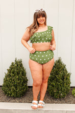 Load image into Gallery viewer, Polka Dot Oasis Swimsuit Top