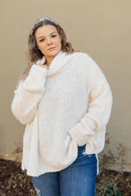 Load image into Gallery viewer, Popcorn And A Movie Sweater in Ivory