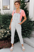 Load image into Gallery viewer, Railroad Stripe Overalls