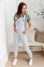 Load image into Gallery viewer, Railroad Stripe Overalls