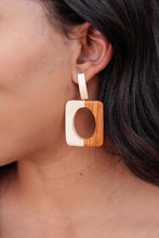 Load image into Gallery viewer, Retro Color Block Wooden Hoops