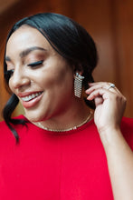 Load image into Gallery viewer, Rhinestone Fringe Earrings