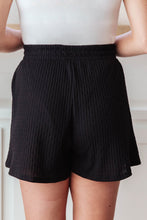 Load image into Gallery viewer, Ribbed &amp; Ridiculously Comfy Shorts In Black