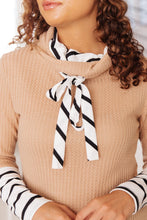 Load image into Gallery viewer, Secret Stripes Cowl Neck Top